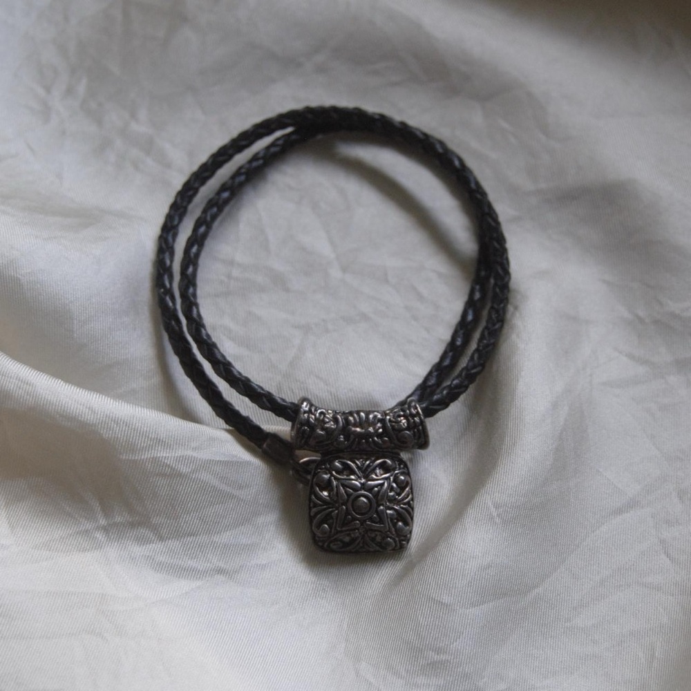 Brighton Black and Silver Necklace